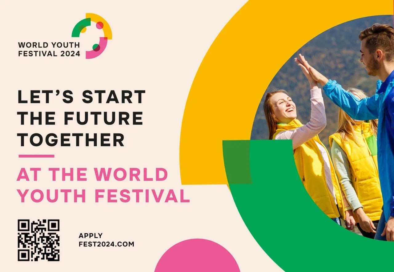 Всемирный фестиваль молодежи в России: Начнем будущее вместе!
