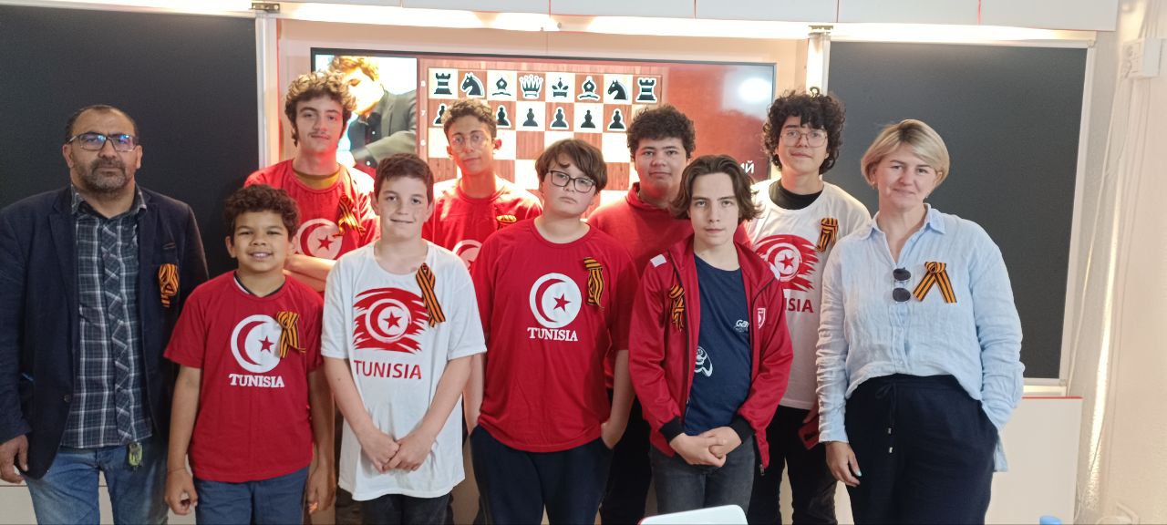 Тунис участвовал в 5-ом Международном детском шахматном турнире «Единый мир»
