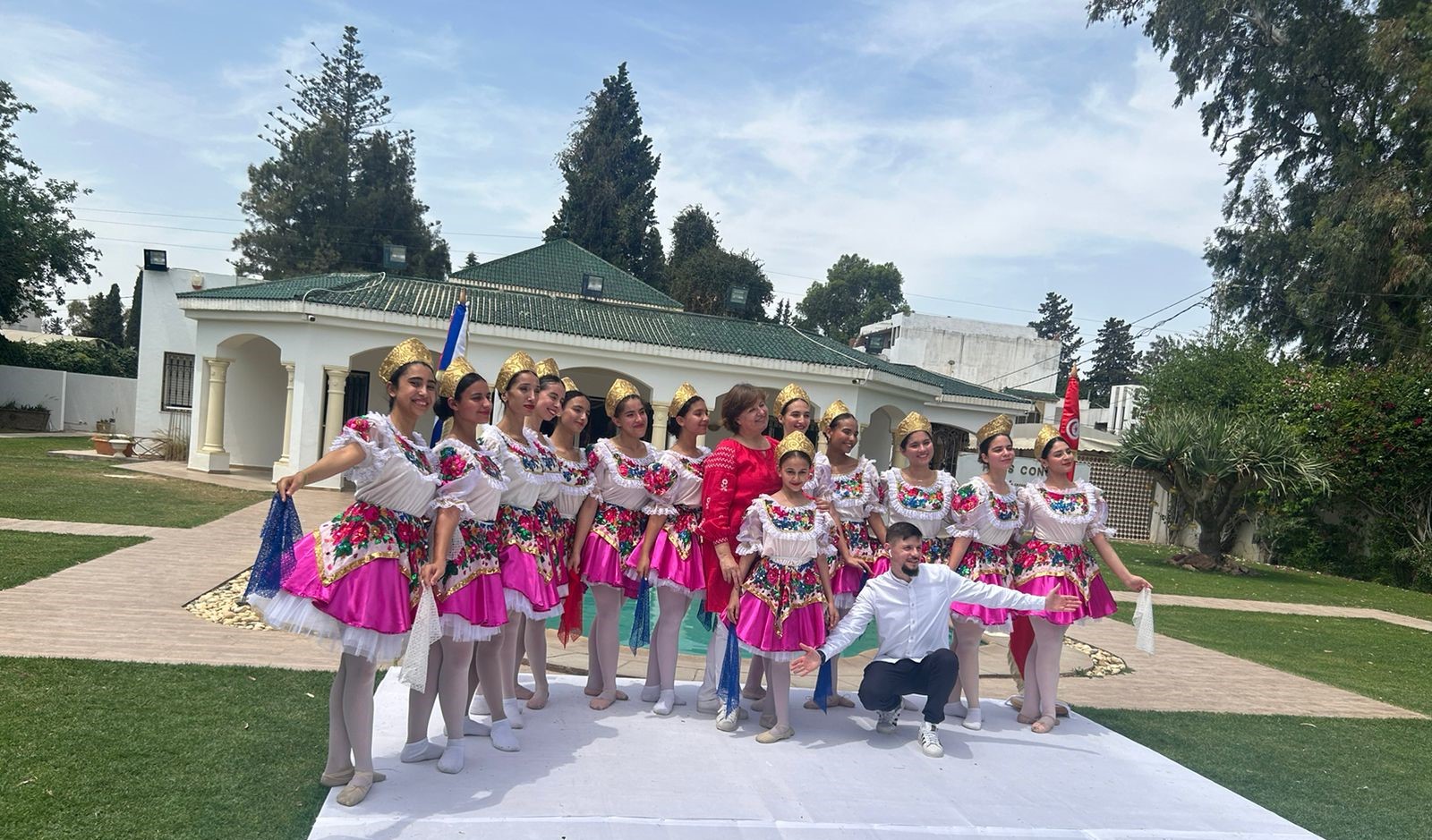 Тунис наградили за участие в юбилейном флешмобе «Русь танцевальная»