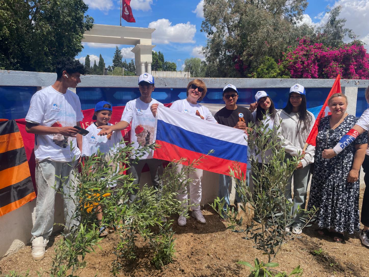 Международная акция «Сад памяти» прошла в Тунисе